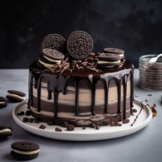 Le gâteau Oreo