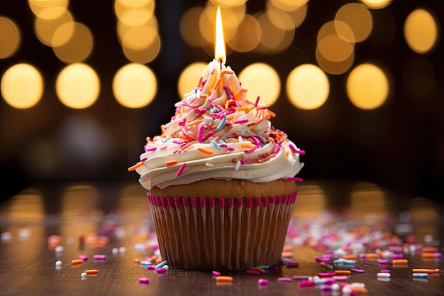 Photo gâteau pour fêter son anniversaire