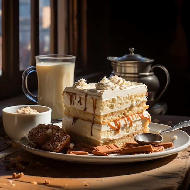 Un gâteau Starbucks.