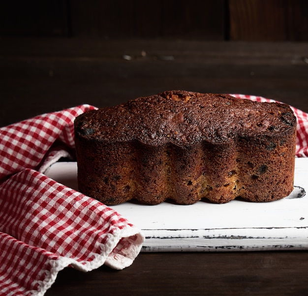 Gâteau Stollen Européen Traditionnel