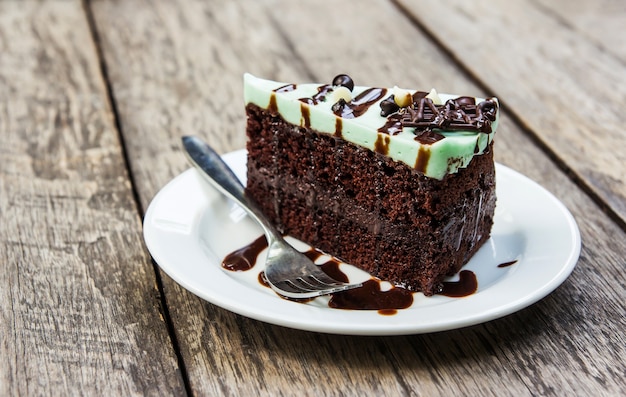 Gâteau sur la table