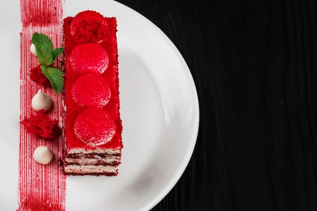 gâteau de velours rouge