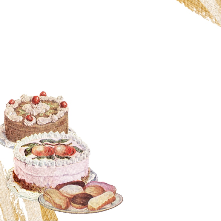Photo des gâteaux fantaisistes avec des éléments de conception en coup de pinceau doré