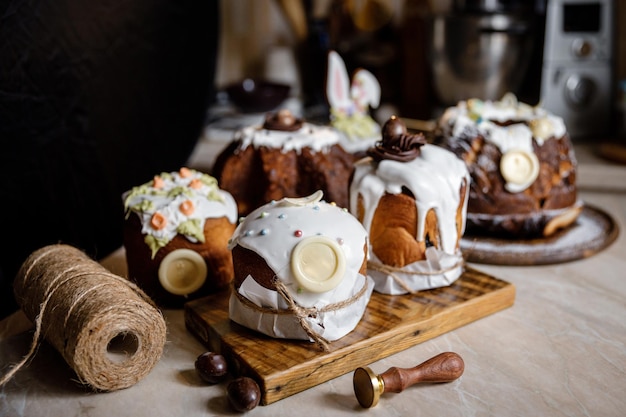 Gâteaux de Pâques italiens Panettone