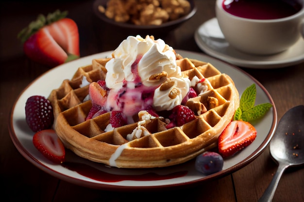 Gaufre De Blé Entier