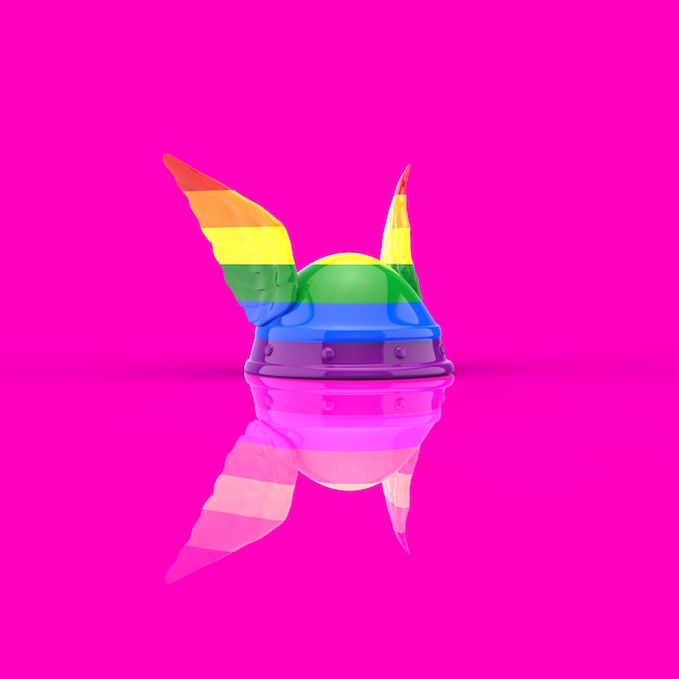 Gaulois gay - Illustration 3D