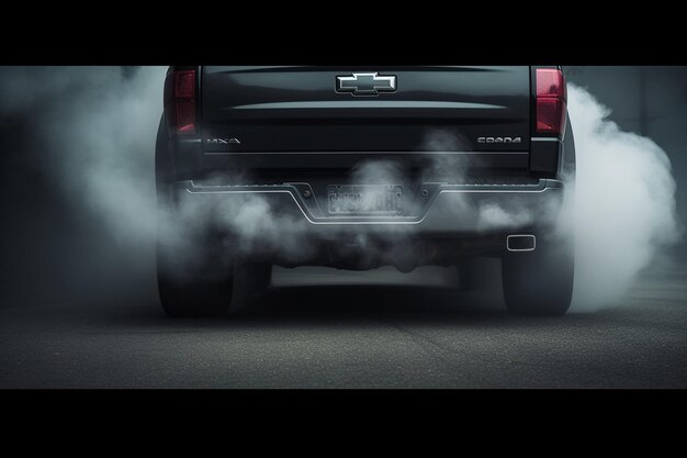 Les gaz d'échappement des véhicules sont une source majeure de pollution de l'air