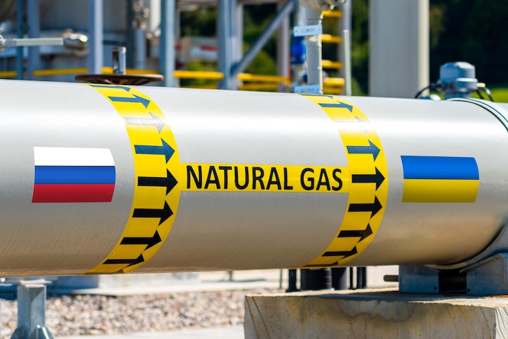 Photo le gaz naturel