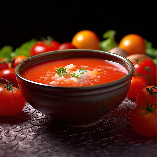 Gazpacho Soupe froide espagnole