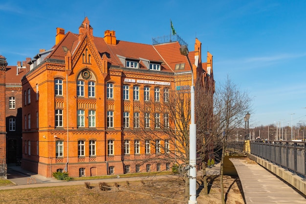 Gdansk Pologne 11 mars 2022 AteneumAkademia Nauk Stosowanych