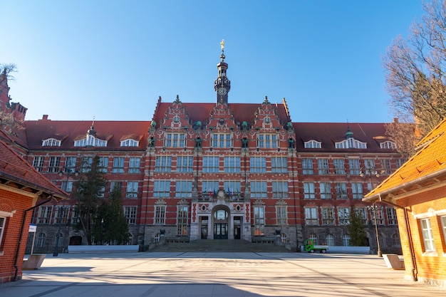 Gdansk Pologne 11 mars 2022 Université de technologie de Gdansk
