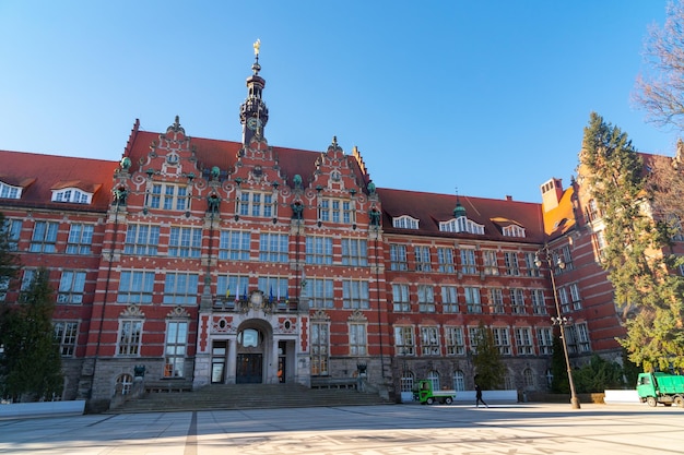 Gdansk Pologne 11 mars 2022 Université de technologie de Gdansk