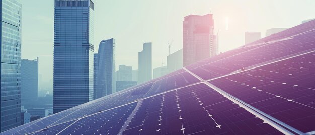 Génération d'énergie solaire durable en milieu urbain