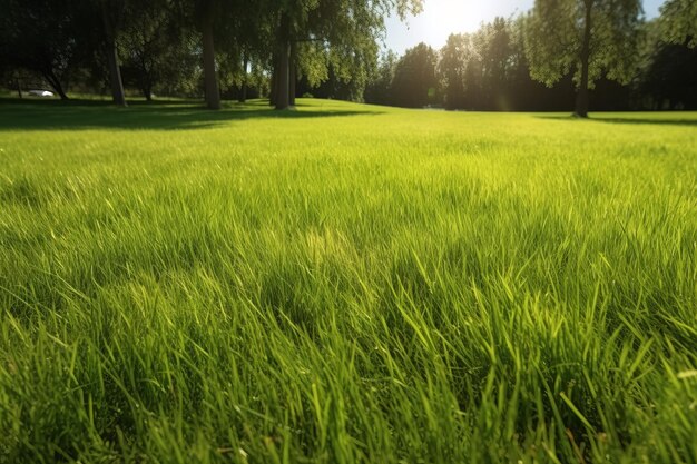 Générer de l'herbe verte Ai