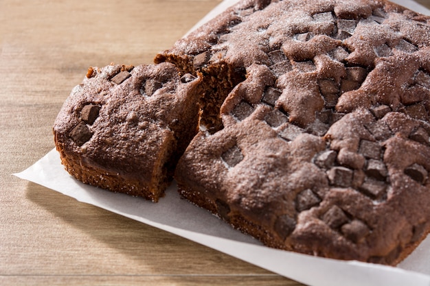 Génoise au chocolat sucré