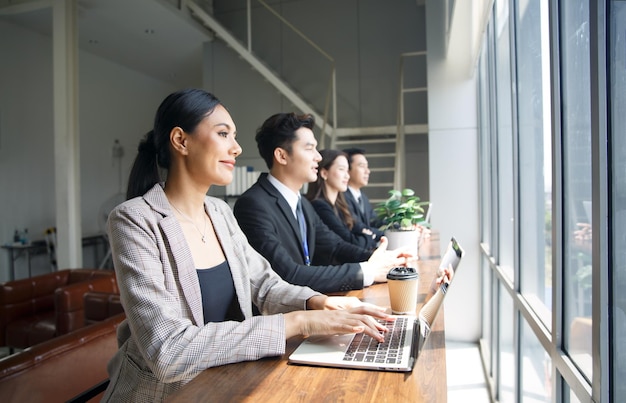 Les gens d'affaires Réunion Conférence Discussion Concept d'entreprise