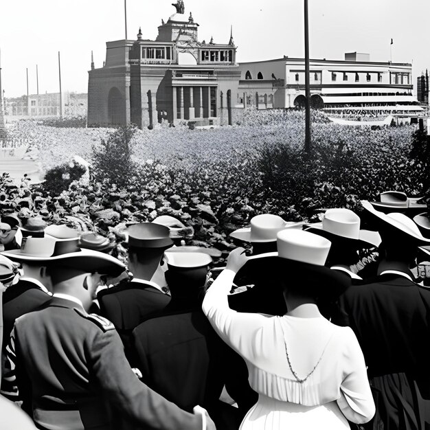 Photo les gens célèbrent le deuxième jour de la révolution mexicaine