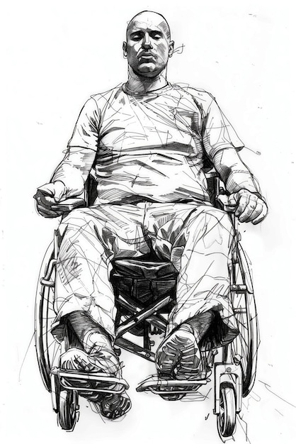 des gens souriants en fauteuil roulant avec un handicap