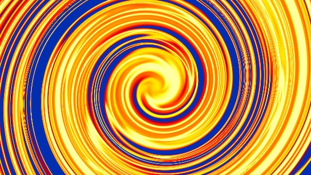 géométrique abstrait ornement spirale fractale motif de fond Effet de motif en spirale en métal