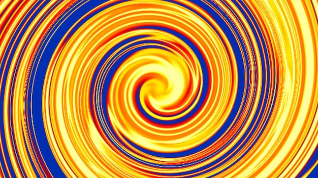 Géométrique Abstrait Ornement Spirale Fractale Motif De Fond Effet De Motif En Spirale En Métal