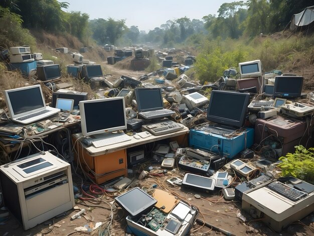 La gestion des déchets électroniques devient un problème majeur dans le monde numérique