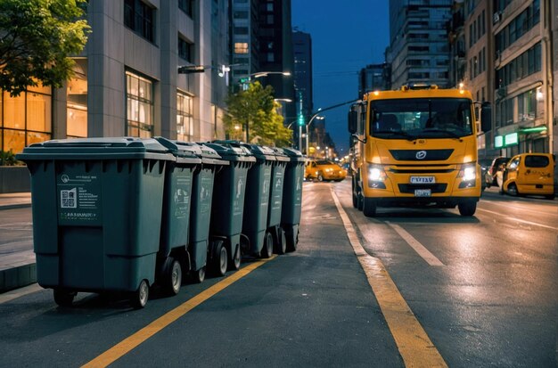 Photo gestion des déchets urbains