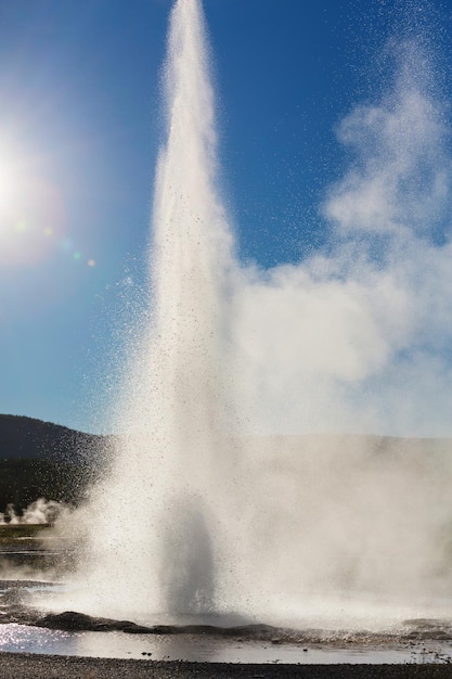 Geyser à Yellowstone