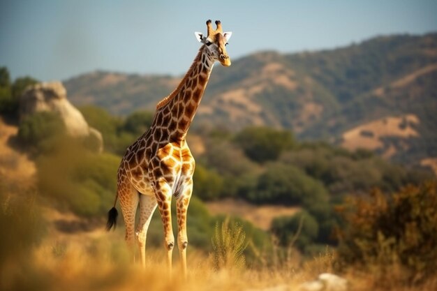 Photo girafe