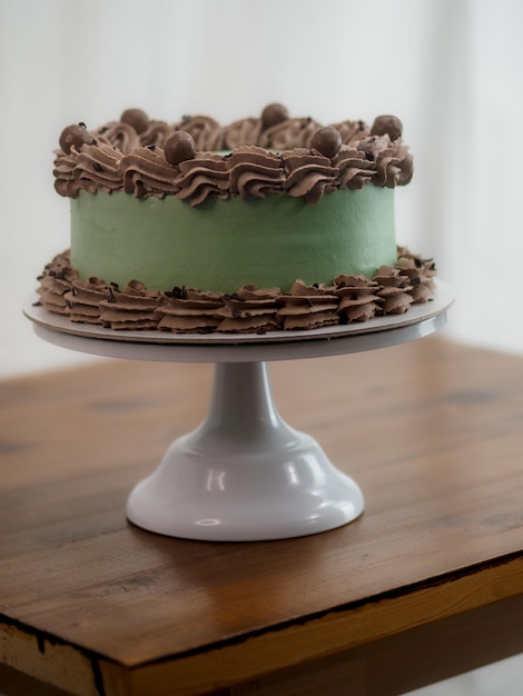 Glaçage givré gâteau élégant avec lettrage drôle garniture cupcake de célébration de la fête des mères