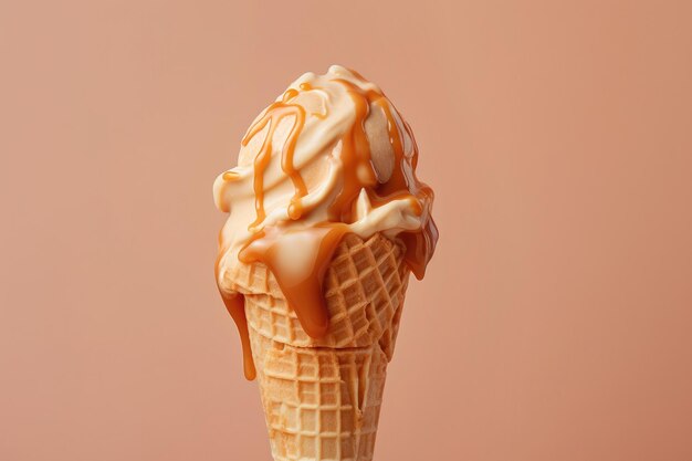 Glace au caramel perfection glacée