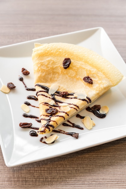 Glace crêpe