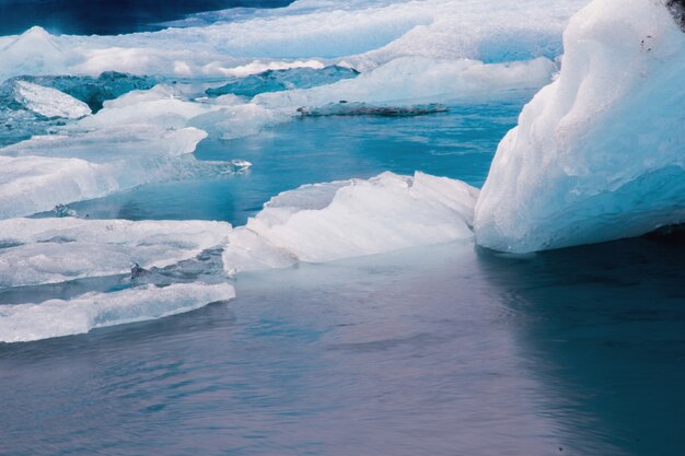 Glace et eau