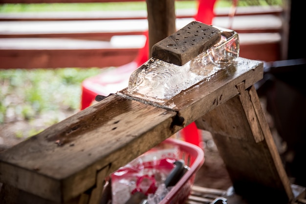 Glace pilée à la thaïlandaise