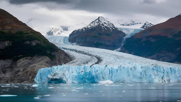 Le glacier de l'Alaska