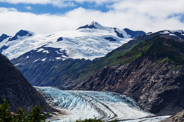 Glacier du saumon à Stewart, Canada