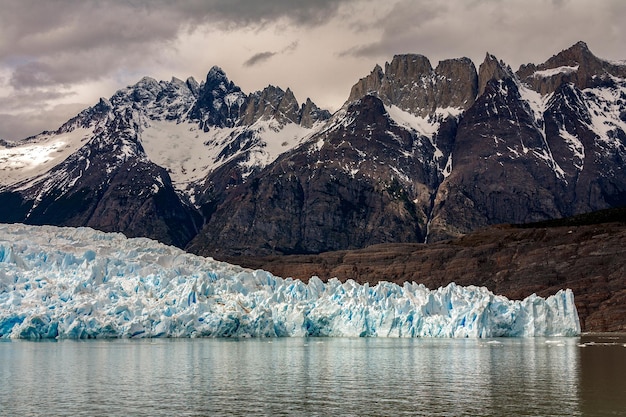 Glacier Gris Parc National Torres del Paine Chili