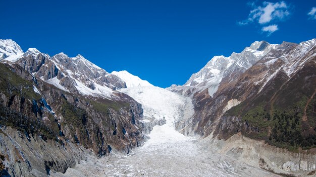 Glacier de Hailuogou, ville de Moxi, comté de Luding, Sichuan, Chine