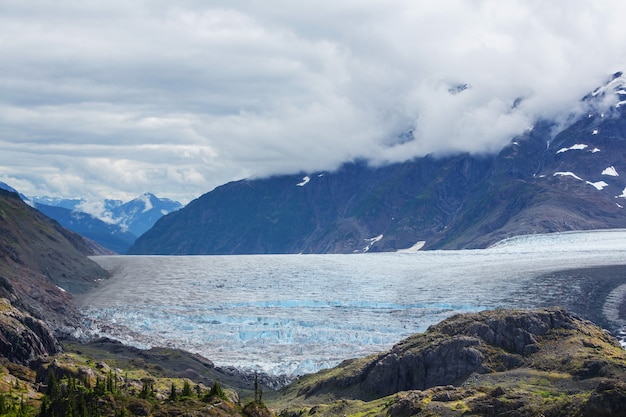 Glacier de saumon à Stewart, Canada