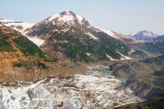 Glacier de saumon à Stewart, Canada