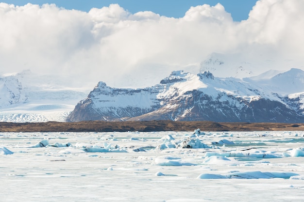 Glacier Vatnajokull Islande