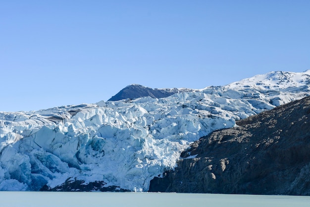 Glacier Viedma et le lac du même nom, Parc National des Glaciers, Patagonie, Argentine