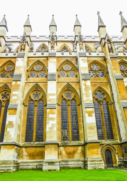 Église de l'abbaye de Westminster HDR à Londres