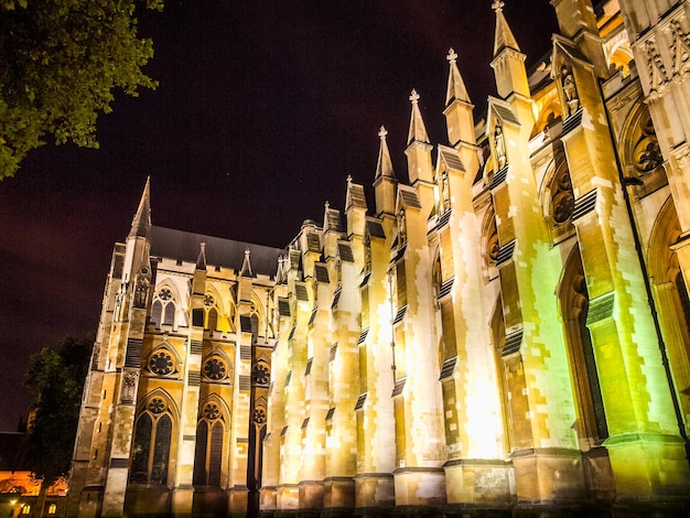 Église de l'abbaye de Westminster HDR à Londres