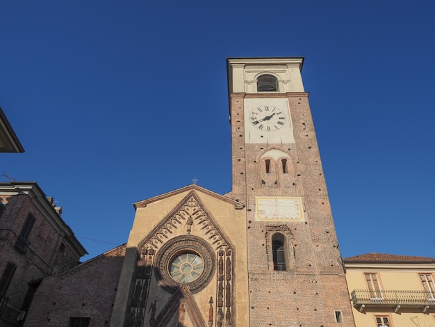 Église cathédrale Duomo à Chivasso