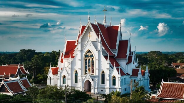 Église catholique de Samut Songkhram, en Thaïlande