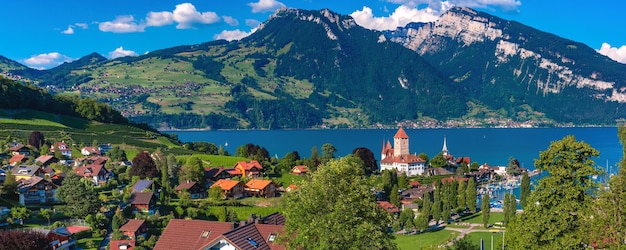 Église et Château de Spiez Suisse