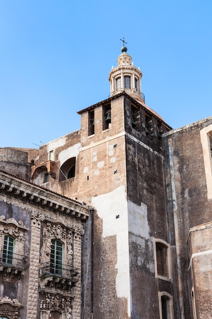 Église du monastère bénédictin de Catane en Sicile