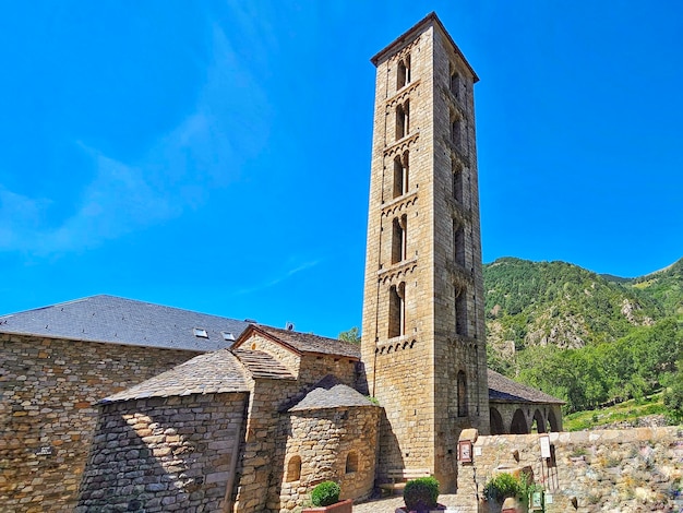 Église d'Erill la Vall appartenant au groupe architectural des églises romanes de la Vall Boi