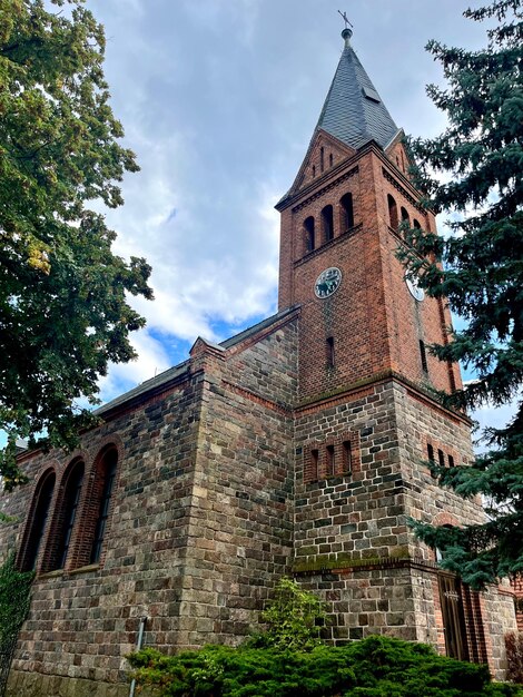 Église évangélique du village de Kaepernitz à Ziesar, en Allemagne