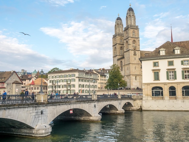 Église de Grossmünster à Zurich